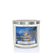 Dišeča sveča Kringle Candle TUMBLER Bavarian Christmas 3 stenj (411 g)
