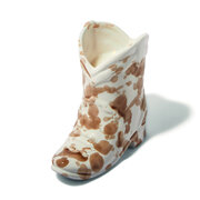 Paddywax NASHVILLE COWBOY BOOTS dišeča sveča Desert Peach 6 oz./170 g