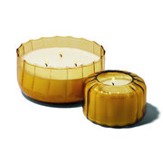 Dišeča sveča Paddywax RIPPLE Golden Ember v steklenem kozarcu 4,5 oz./128 g