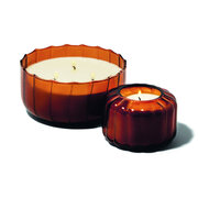 Paddywax RIPPLE sveča z vonjem tobaka in pačulija v steklenem kozarcu 4,5 oz./128 g