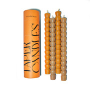 Paddywax TAPER okrasne sveče oranžna + breskev 2+2 kom