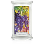 Kringle Candle Vineyard Harvest velika dišeča sveča z 2 stenjema (624 g)