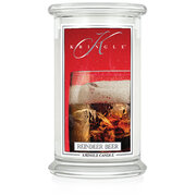 Kringle Candle Reindeer Beer velika dišeča sveča z 2 stenjema (624 g)