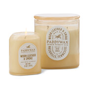 Dišeča sveča Paddywax Vista Worn Leather & Smoke 5 oz/142 g