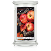 Kringle Candle Bourbon Apple & Oud velika 2 stenjeva dišeča sveča (624 g)