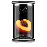 Velika dišeča sveča z 2 stenjema Kringle Candle Gingered Peach (624 g)