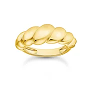 Thomas Sabo TR2494-413-39-54 Ring - organische Formen vergoldet Damen
