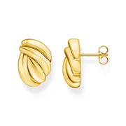 Thomas Sabo H2327-413-39 Ohrstecker organische Formen vergoldet klein Damen