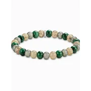 Thomas Sabo A2196-503-6-L19 Unisex Armband Jasper, Jade und Labradorit