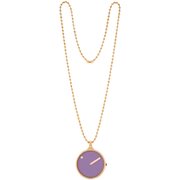 Picto 43303-9012R Ladies Watch Violet Glow Necklace 30mm 5ATM 
