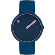Picto R44025-R003 Deep Blue and Pink Reef 40mm 5ATM 