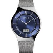 Bering 51640-078 Slim Radio Conrol Mens Watch 40mm 5ATM