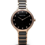 Bering 30434-746 ceramic ladies watch 34mm 3ATM