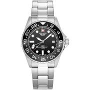 Swiss Alpine Military 7052.1122 Mens Watch Nautilus GMT 42mm 10ATM 