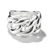Thomas Sabo TR2521-001-21-58 Ring Braided bold Silver Ladies