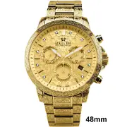 Louis XVI LXVI4001 Mens Watch Palais Royale 2.0 Diamond Chronograph 48mm 10ATM 