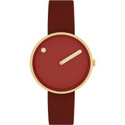 Picto 34097-4314G Damenuhr Cinnamon Red 34mm 5ATM