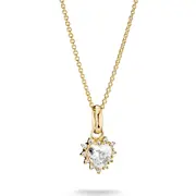 Thomas Sabo KE2386-M01-14-L45V Necklace with Heart-Cut Design for Women, Adjustable