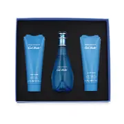Davidoff Cool Water for Women Darilni set Toaletna voda 100 ml + Gel za tuširanje 75 ml + Mleko za telo 75 ml