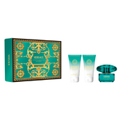 Versace Crystal Emerald Darilni set, Eau de parfum 50ml + Body Lotion 50ml + Shower gel 50ml