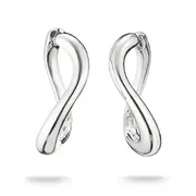 Thomas Sabo CR764-001-21 Wave-Shaped Hoop Earrings Women