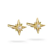 Thomas Sabo H2370-M01-14 Star Stud Earrings Gold-Plated Women