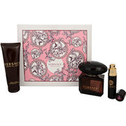 Versace Crystal Noir darilni set, toaletna voda 90 ml + losjon za telo 100 ml + toaletna voda 10 ml