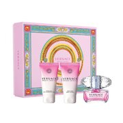 Versace Bright Crystal darilni set, toaletna voda 50 ml + gel za tuširanje 50 ml + losjon za telo 50 ml