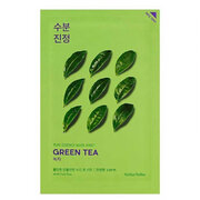 Plátýnková maska pre citlivú a začervenanú pleť Green Tea ( Pure Essence Mask Sheet) 20 ml