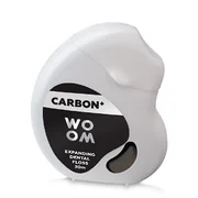 Carbon+ zobna črna nitka (razširjena zobna nitka) 30 ml